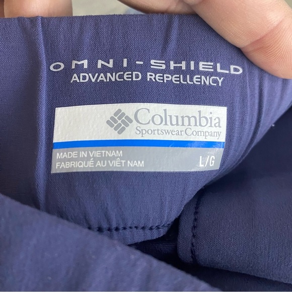 Columbia AK1074 Active Fit Omni-shield Skort Large Navy Blue - Picture 5 of 8